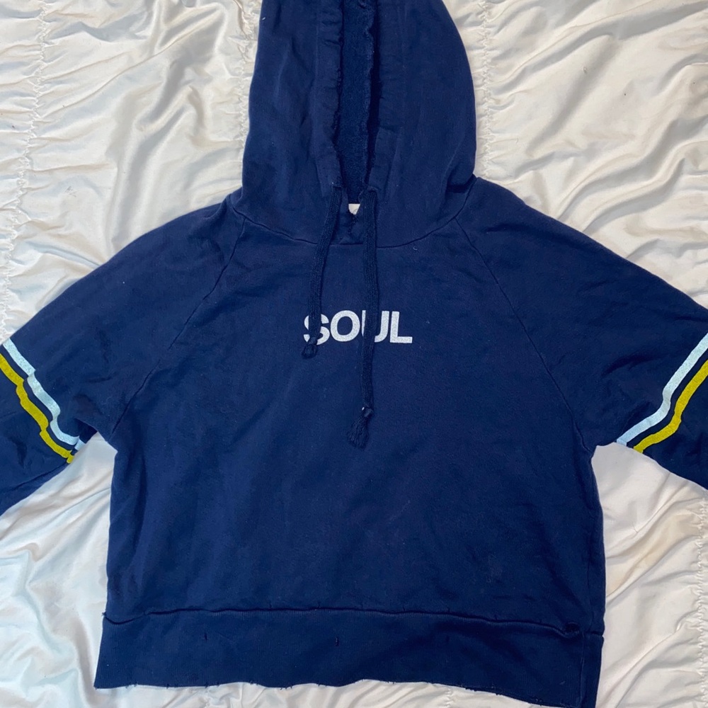 Soul Cycle Cropped Hoodie